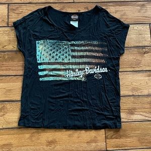 HD women’s large cap sleeve T-shirt